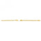 9ct Yellow Gold Curb Babies 6" Id Bracelet BR246Acotis Gold JewelleryBR246