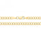 9ct Yellow Gold D/C Curb Chain CH570Acotis Gold JewelleryCH570/07