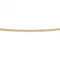 9ct Yellow Gold Diamond Cut Curb Chain Necklace GN006Elements GoldGN006