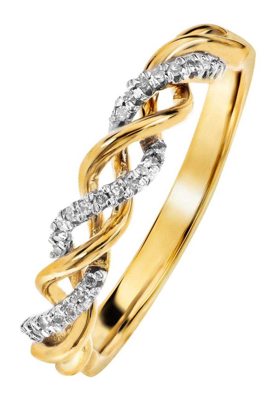 9ct Yellow Gold Diamond Eternity RingThe Fine CollectiveBA0060157 - R