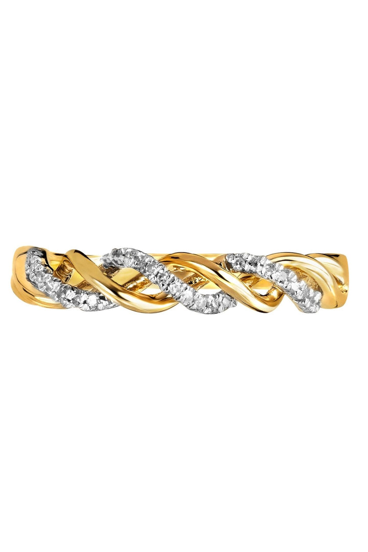 9ct Yellow Gold Diamond Eternity RingThe Fine CollectiveBA0060157 - R