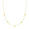 9ct Yellow Gold Disc Necklet NK397Acotis Gold JewelleryNK397