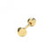 9ct Yellow Gold Dome Cartilage 6mm Post Stud ES1910Acotis Gold JewelleryES1910