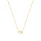 9ct Yellow Gold Double Heart Necklet NK382Acotis Gold JewelleryNK382