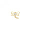 9ct Yellow Gold Dragonfly Cartilage 6mm Post Stud ES974Acotis Gold JewelleryES974