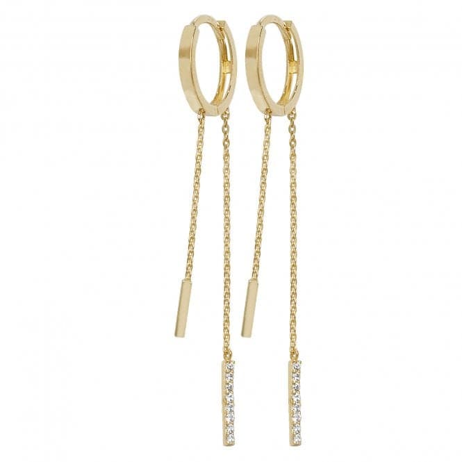 9ct Yellow Gold Drop Earrings ER1084Acotis Gold JewelleryER1084