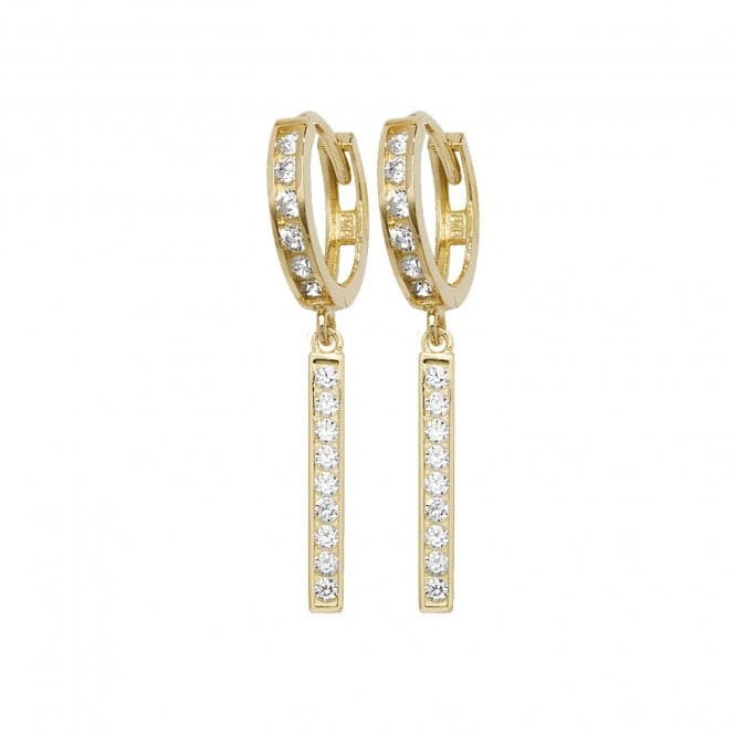 9ct Yellow Gold Drop Earrings ER1085Acotis Gold JewelleryER1085