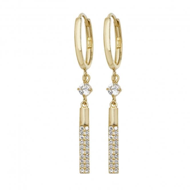 9ct Yellow Gold Drop Earrings ER1087Acotis Gold JewelleryER1087