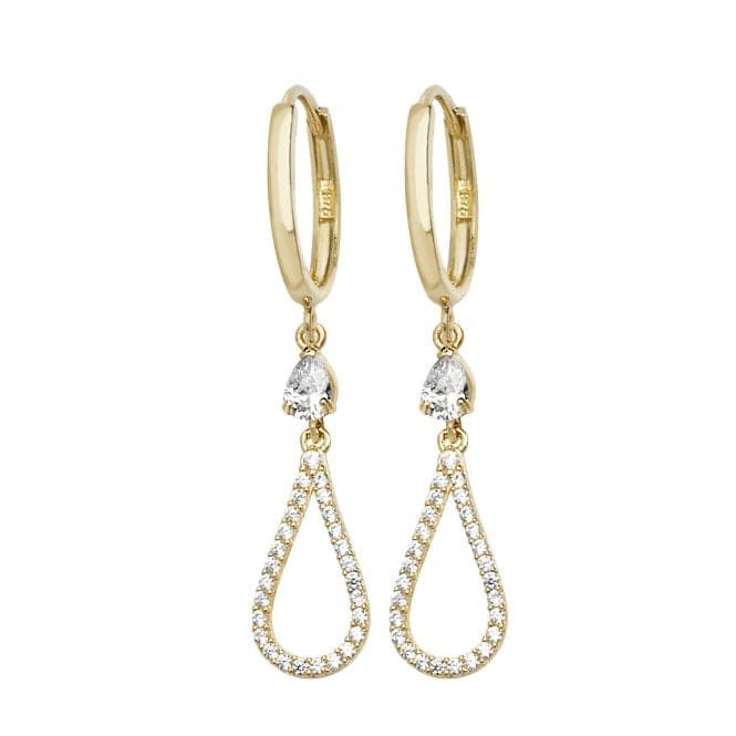 9ct Yellow Gold Drop Earrings ER1095Acotis Gold JewelleryER1095