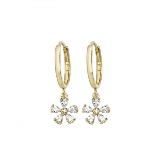 9ct Yellow Gold Drop Earrings ER1114Acotis Gold JewelleryER1114