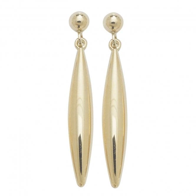 9ct Yellow Gold Drop Earrings ES420Acotis Gold JewelleryES420