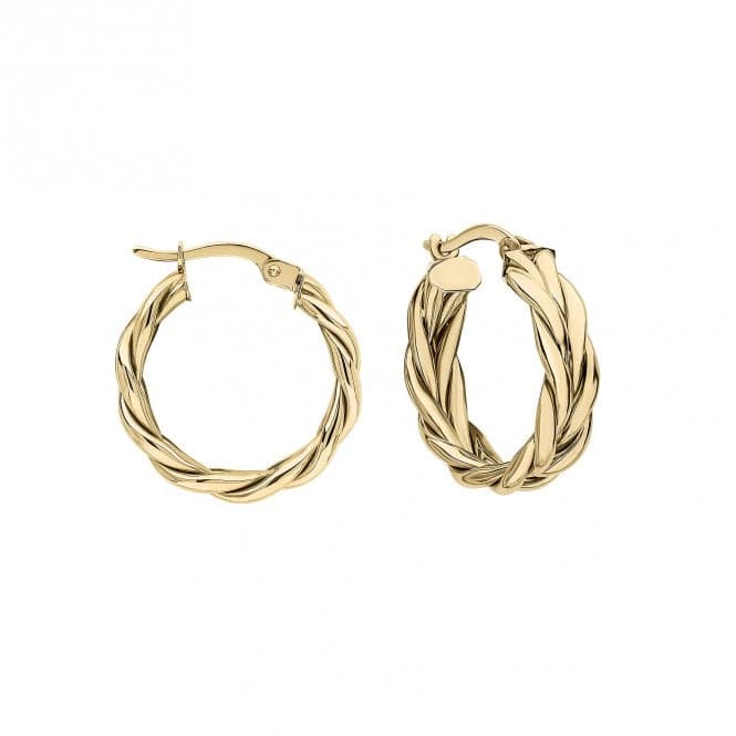 9ct Yellow Gold Earrings GE2461Elements GoldGE2461