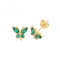 9ct Yellow Gold Em Butterfly Stud Earrings ES1602EAcotis Gold JewelleryES1602E