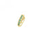 9ct Yellow Gold Emerald Green Zirconia Single Cartilage Huggies 7Mm ES1995EAcotis Gold JewelleryES1995E