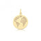 9ct Yellow Gold Engraved World Pendant PN1336Acotis Gold JewelleryPN1336