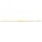 9ct Yellow Gold Figaro Babies 6" Id Bracelet BR244Acotis Gold JewelleryBR244