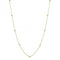 9ct Yellow Gold Fine Ball Station Chain 45cm GN365Elements GoldGN365