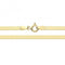 9ct Yellow Gold Flat Snake Chain CH578Acotis Gold JewelleryCH578/07
