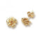 9ct Yellow Gold Flower Stud Earrings ER116Acotis Gold JewelleryER116