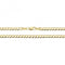 9ct Yellow Gold Flt Bvld Curb Chain CH438NAcotis Gold JewelleryCH438N/07