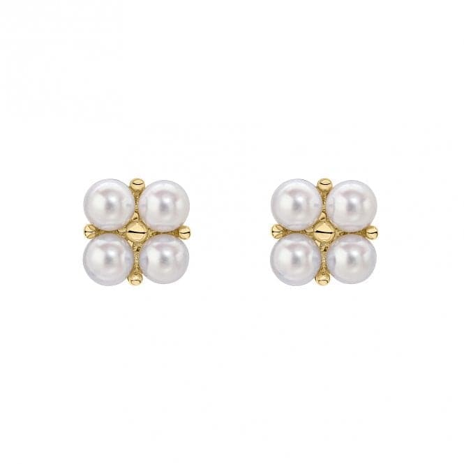 9ct Yellow Gold Freshwater Pearl Earrings GE2464WElements GoldGE2464W