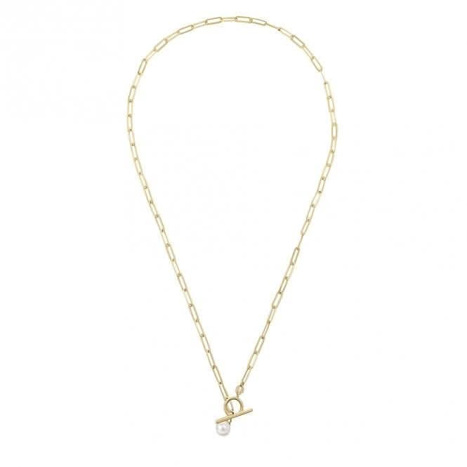 9ct Yellow Gold Freshwater Pearl Necklace GN393WElements GoldGN393W