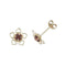 9ct Yellow Gold Garnet Stud Earrings ES424GAAcotis Gold JewelleryES424GA