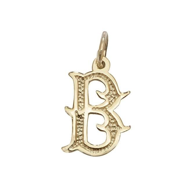 9ct Yellow Gold Gothic Initial Pendant PN527/BAcotis Gold JewelleryPN527/B