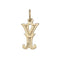 9ct Yellow Gold Gothic Initial Pendant PN527/YAcotis Gold JewelleryPN527/Y