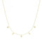 9ct Yellow Gold Hanging Moon And Star Necklet NK427Acotis Gold JewelleryNK427