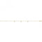 9ct Yellow Gold Hanging Zirconia Bracelet NK452BAcotis Gold JewelleryNK452B