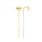 9ct Yellow Gold Heart Drop Earrings ES1643Acotis Gold JewelleryES1643