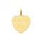 9ct Yellow Gold Heart Engraved Pendant PN1071Acotis Gold JewelleryPN1071