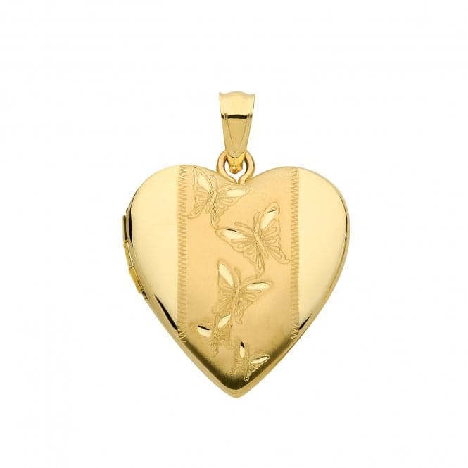 9ct Yellow Gold Heart Locket PN1103Acotis Gold JewelleryPN1103