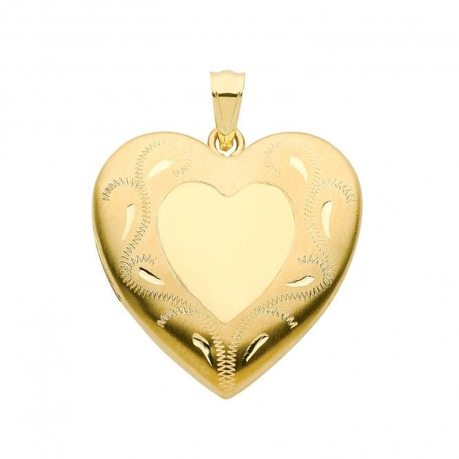 9ct Yellow Gold Heart Locket PN1105Acotis Gold JewelleryPN1105