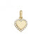 9ct Yellow Gold Heart Zirconia Pendant PN065Acotis Gold JewelleryPN065