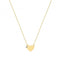 9ct Yellow Gold Heart&Cz Necklet NK387Acotis Gold JewelleryNK387