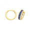 9ct Yellow Gold Hinged Zirconia Earrings ER034SAcotis Gold JewelleryER034S
