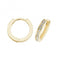 9ct Yellow Gold Hinged Zirconia Earrings ER1076Acotis Gold JewelleryER1076