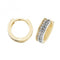 9ct Yellow Gold Hinged Zirconia Earrings ER1077Acotis Gold JewelleryER1077