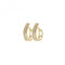 9ct Yellow Gold Hinged Zirconia Earrings ER1147Acotis Gold JewelleryER1147