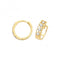 9ct Yellow Gold Hinged Zirconia Earrings ER1177Acotis Gold JewelleryER1177
