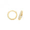 9ct Yellow Gold Hinged Zirconia Earrings ER1180Acotis Gold JewelleryER1180
