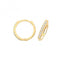 9ct Yellow Gold Hinged Zirconia Earrings ER1181Acotis Gold JewelleryER1181