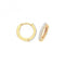 9ct Yellow Gold Hinged Zirconia Set Earrings ER002Acotis Gold JewelleryER002 - 08
