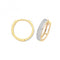 9ct Yellow Gold Hinged Zirconia Set Earrings ER003Acotis Gold JewelleryER003 - 11