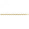9ct Yellow Gold Hollow Bracelet BR678Acotis Gold JewelleryBR678
