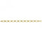 9ct Yellow Gold Hollow Bracelet BR679Acotis Gold JewelleryBR679