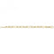 9ct Yellow Gold Hollow Bracelet BR680Acotis Gold JewelleryBR680