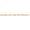 9ct Yellow Gold Hollow Bracelet BR682Acotis Gold JewelleryBR682